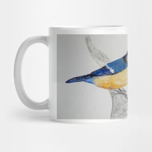 Blue-Tit - bird art Mug